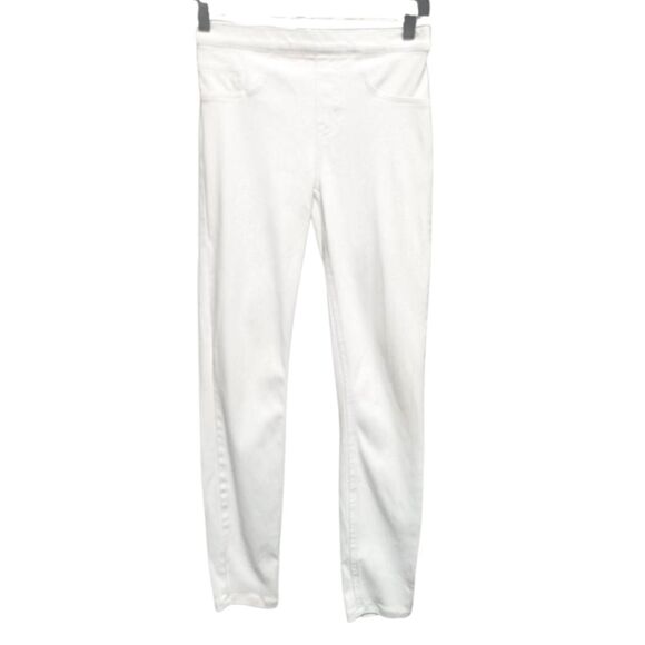 SPANX Jean-ish Ankle Leggings In White Size S/P - Picture 4 of 5